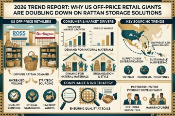 2026 Trend Report: Why US Off-Price Retail Giants Are Doubling Down on Rattan Storage Solutions